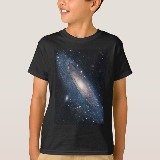 Andromeda-Galaxie-Milchweg-Kosmos T-Shirt (Vorderseite)