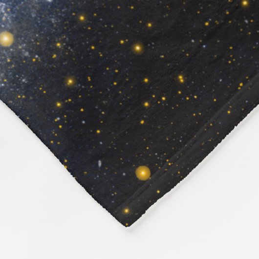 Andromeda-Galaxie-Milchweg-Kosmos-Universum Fleecedecke (Ecke)