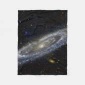 Andromeda-Galaxie-Milchweg-Kosmos-Universum Fleecedecke (Vorderseite)