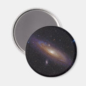 Andromeda Galaxie mit Alpha-Wasserstofffilter Magnet (Vorderseite/Rückseite)