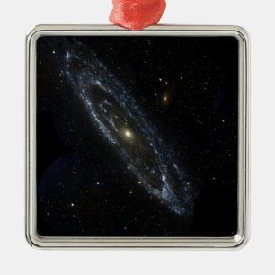 Andromeda-Galaxie Ornament Aus Metall
