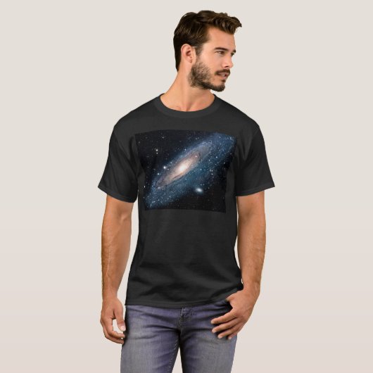 Andromeda-Galaxie T-Shirt (Vorne ganz)
