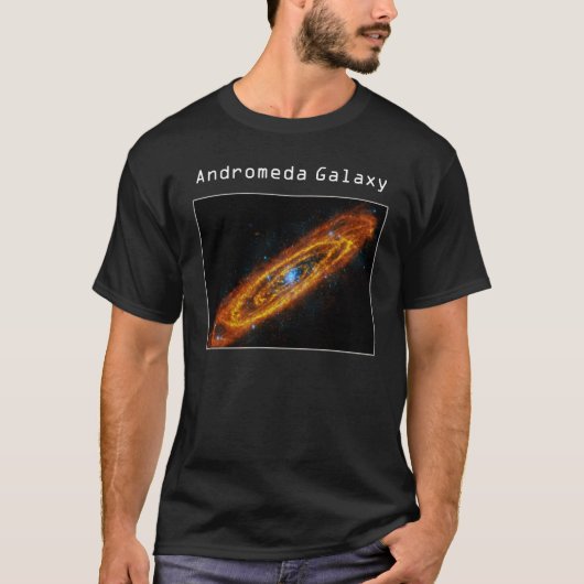 Andromeda-Galaxie T-Shirt (Vorderseite)