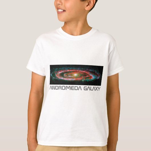 Andromeda-Galaxie T-Shirt (Vorderseite)