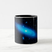 Andromeda Galaxie Weltraumwissenschaft Astronomisc Zweifarbige Tasse (Mittel)