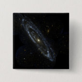 Andromeda Galaxy Button (Vorderseite)