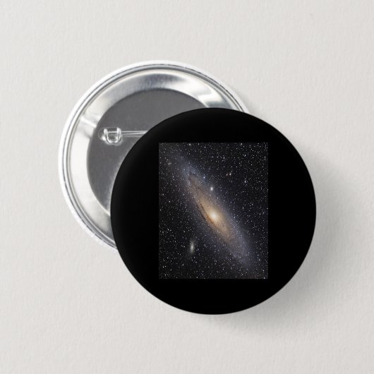 Andromeda Galaxy Button (Vorne & Hinten)