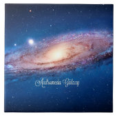 Andromeda Galaxy  Fliese (Vorderseite)