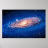 Andromeda Galaxy für NES, Pixel Art Poster (Vorne)