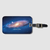 Andromeda Galaxy Gepäckanhänger (Vorderseite (Horizontal))