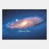Andromeda Galaxy Geschenkpapier Set (Vorderseite)