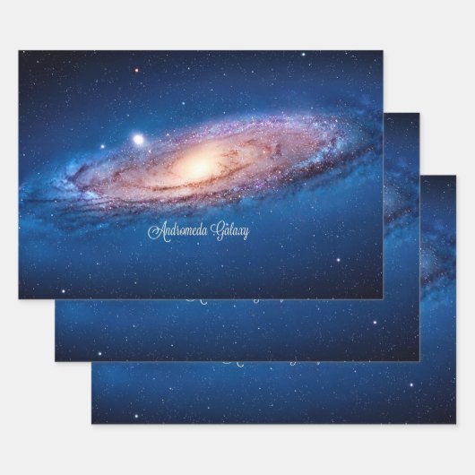 Andromeda Galaxy Geschenkpapier Set (Set)