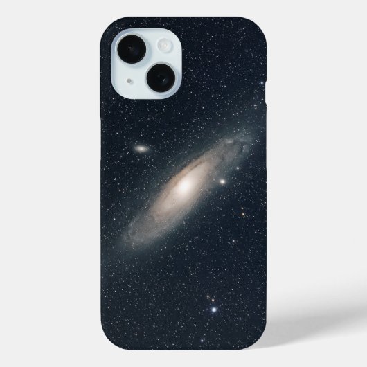 Andromeda Galaxy iPhone 15 Fall Case-Mate iPhone Hülle (Rückseite)