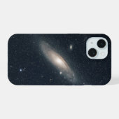 Andromeda Galaxy iPhone 15 Fall Hülle (Rückseite (Horizontal))