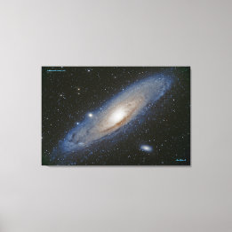 Andromeda Galaxy (M31) - Distinguished Leinwand