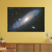 Andromeda Galaxy (M31) - Distinguished Leinwand (Insitu (Wohnzimmer))