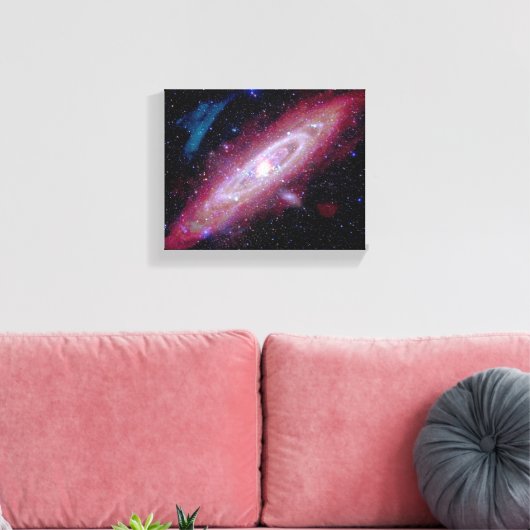 Andromeda Galaxy Messier 31 Composite Image Leinwanddruck (Insitu (Wohnzimmer))
