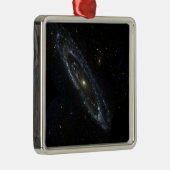 Andromeda Galaxy Ornament Aus Metall (Rechts)