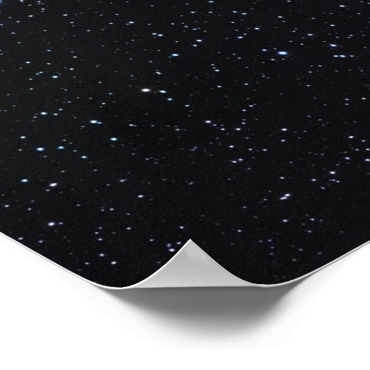 Andromeda Galaxy Poster (Ecke)