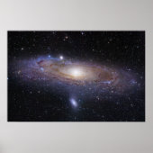 Andromeda Galaxy Poster (Vorne)