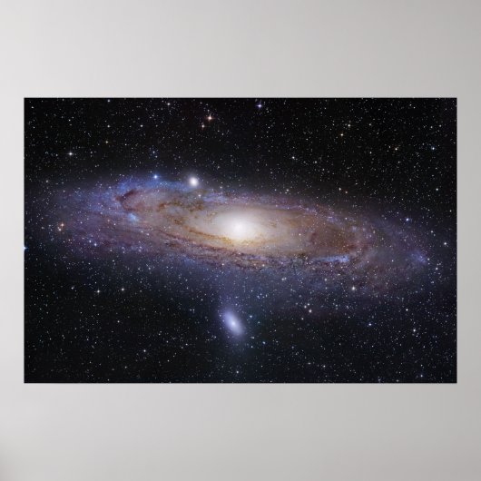 Andromeda Galaxy Poster (Vorne)