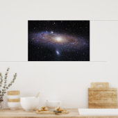 Andromeda Galaxy Poster (Küche)