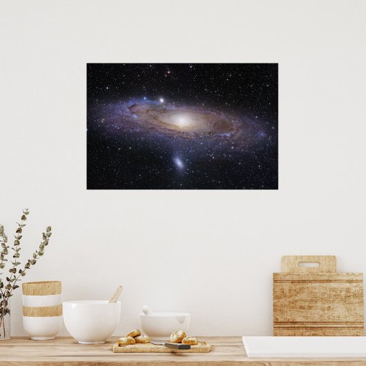 Andromeda Galaxy Poster (Küche)