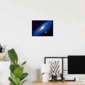 Andromeda Galaxy Poster (Heimbüro)