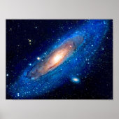 Andromeda Galaxy Poster (Vorne)
