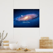 Andromeda Galaxy Poster (Küche)