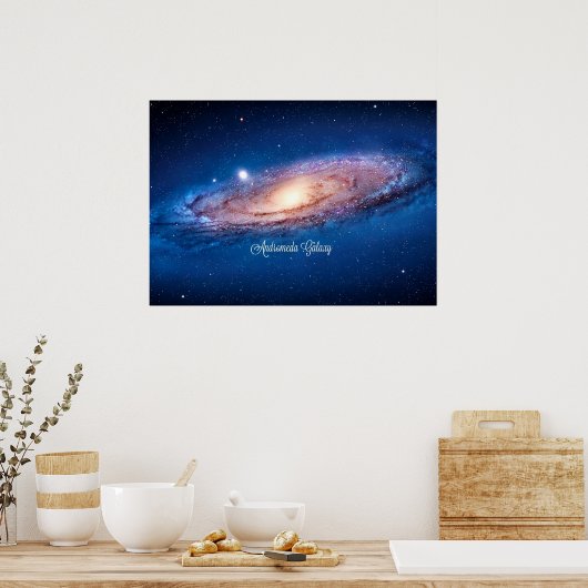 Andromeda Galaxy Poster (Küche)