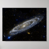 Andromeda Galaxy Poster (Vorne)