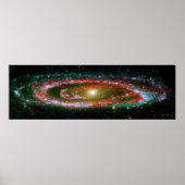 Andromeda Galaxy Poster (Vorne)