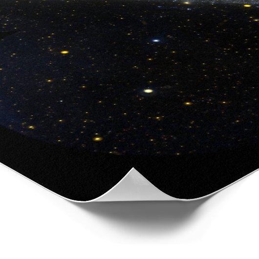 Andromeda Galaxy Poster (Ecke)