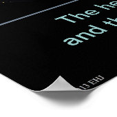 Andromeda Galaxy Poster / Print (Ecke)