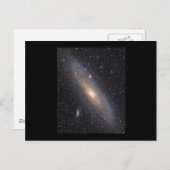 Andromeda Galaxy Postkarte (Vorne/Hinten)
