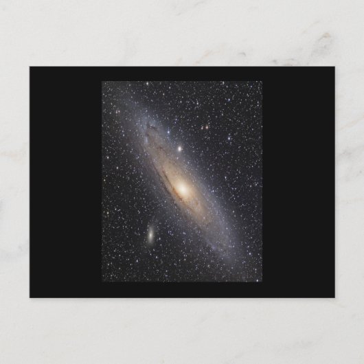 Andromeda Galaxy Postkarte (Vorderseite)
