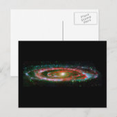 Andromeda Galaxy Postkarte (Vorne/Hinten)