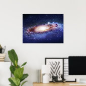 Andromeda Galaxy Print Poster (Heimbüro)