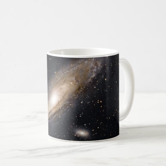 Andromeda Galaxy | Space Photography Kaffeetasse (VorderseiteRechts)