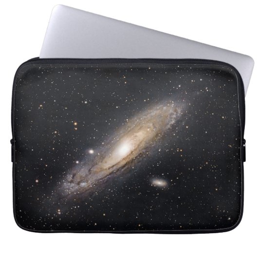 Andromeda Galaxy | Space Photography Laptopschutzhülle (Vorderseite)