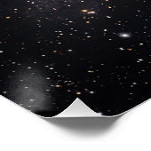 Andromeda Galaxy | Space Photography Poster (Ecke)