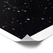 Andromeda Galaxy | Space Photography Poster (Ecke)