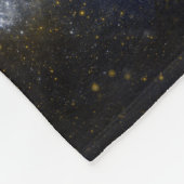 Andromeda Galaxy Starry Sky Fleecedecke (Ecke)