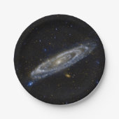 Andromeda Galaxy Starry Sky Pappteller (Vorderseite)