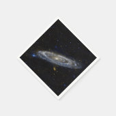 Andromeda Galaxy Starry Sky Serviette (Ecke)