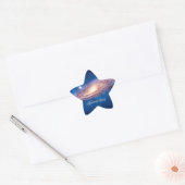 Andromeda Galaxy Stern-Aufkleber (Umschlag)