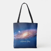Andromeda Galaxy Tasche (Rückseite)
