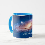 Andromeda Galaxy Tasse (Vorderseite Links)