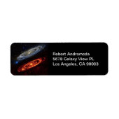 Andromeda Galaxy Ultraviolet und Infrarot-Adresse (Vorne)